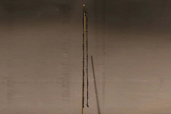 Rigards Copper Hand-hammered Eyeglass Chain AT001 Series Collection RG-AT001-HEI Black